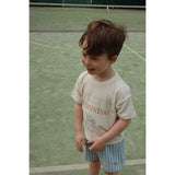 Konges Sløjd Trio Bleu Stripe Elliot Shorts Gots