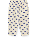 COPENHAGEN COLORS Heart Aop Ocean X Luksusbaby Heart Og Dots Bukser Loose Fit