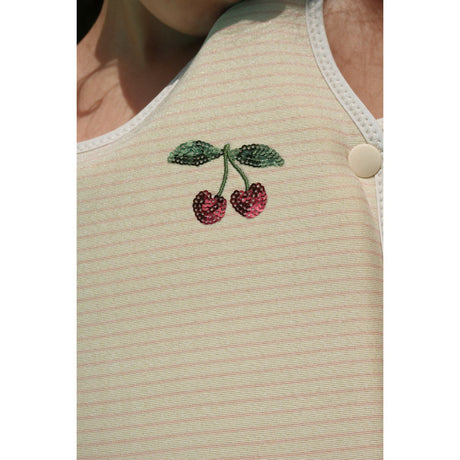 Konges Sløjd Rose Stripe Cherry Swim Vest
