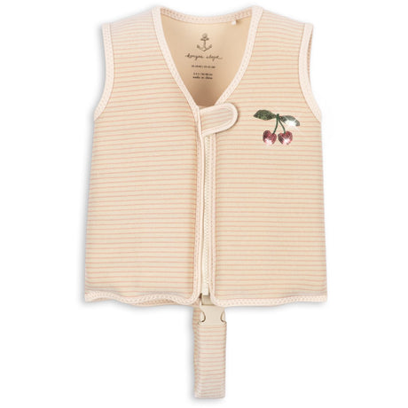 Konges Sløjd Rose Stripe Cherry Swim Vest