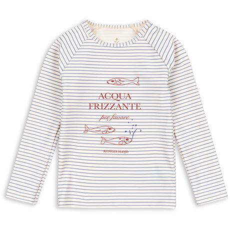 Konges Sløjd Stripe Bluie Aster Swim Bluse Grs