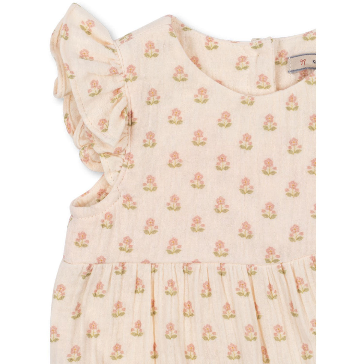 Konges Sløjd Carta Rosa Coco Frill Romper Gots