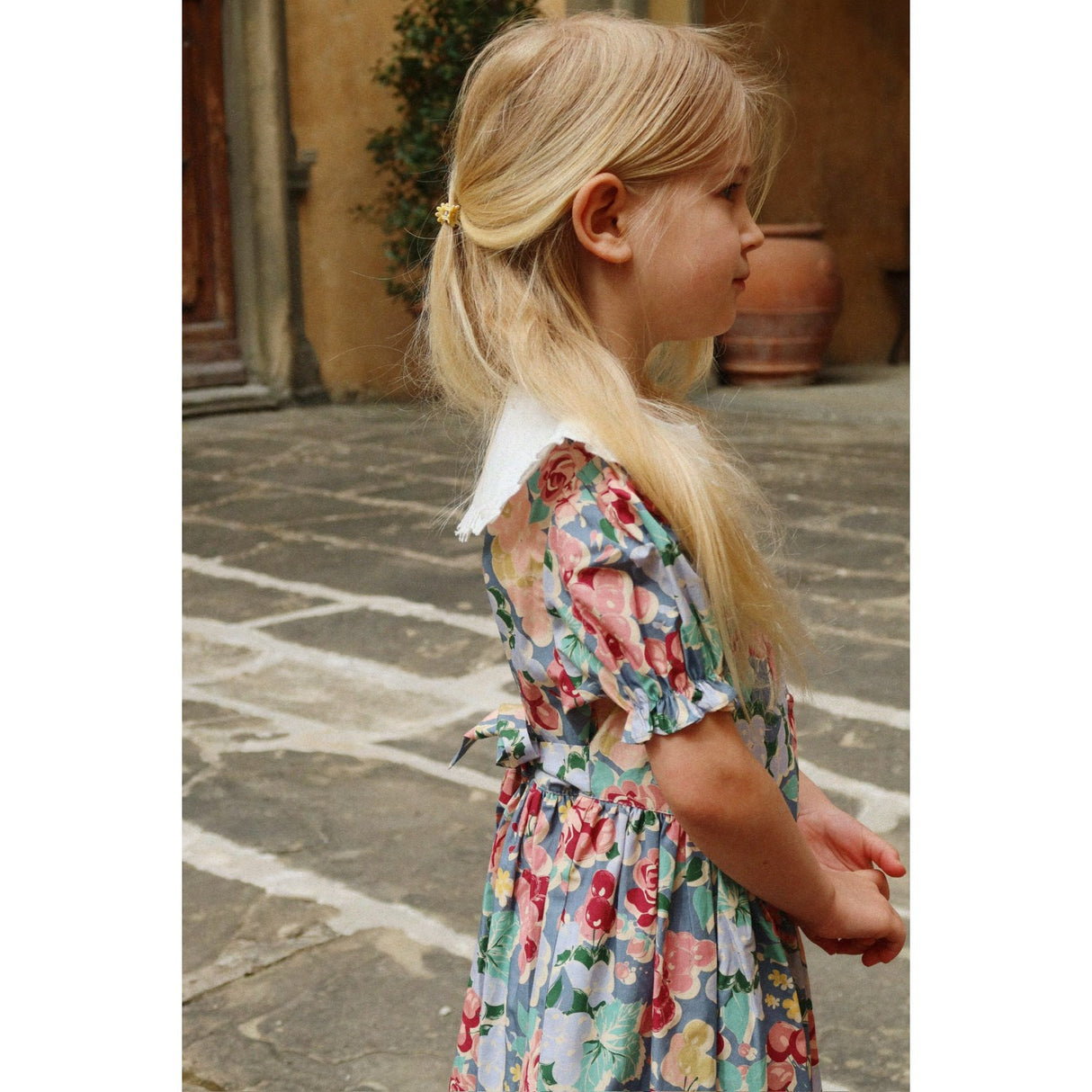 Konges Sløjd Bloomiegrape Blues Coeur Halsbånd Kjole Gots