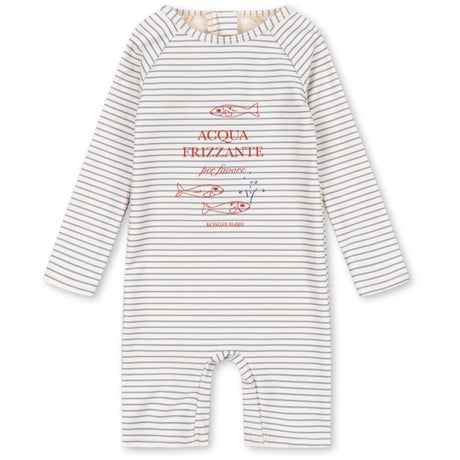 Konges Sløjd Stripe Bluie Aster Heldrakt Grs