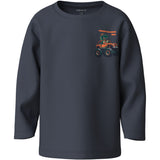 Name It Ombre Blue Rex Nmmvelix Ls Nreg Topp