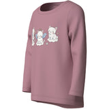 Name It Lilas Cats Nmfvix Ls Topp