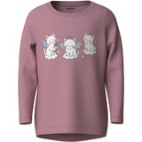 Name It Lilas Cats Nmfvix Ls Topp