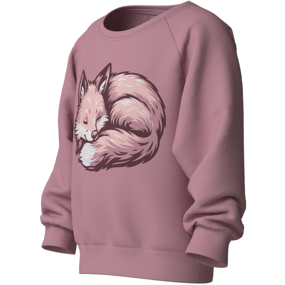 Name It Lilas Fox Nmfvenus Ls Nreg Sweat Bru