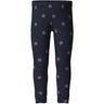 Name It Navy Blazer White Flower Nmfdavina Aop Swe Leggings Bru