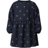 Name It Navy Blazer White Flower Nmfvolta Ls Swe Kjole Bru