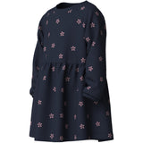 Name It Navy Blazer White Flower Nmfvolta Ls Swe Kjole Bru