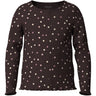 Name It Chocolate Plum Small Dots Nmfvemia Ls Slim Topp