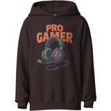 Name It Chocolate Plum Pro Gamer Nkmvugo Ls Nreg Sweat Wh Bru