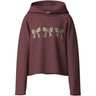 Name It Wild Ginger Leo Bows Nkfviala Ls Kort Rlx Sweat Wh Bru
