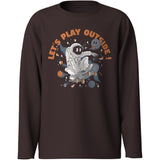 Name It Chocolate Plum Space Skate Nkmvictor Ls Nreg Topp