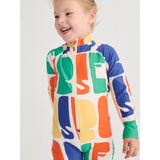 Bobo Choses Offwhite Bobo Choses Farge All Over Swim Overall