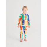 Bobo Choses Offwhite Bobo Choses Farge All Over Swim Overall