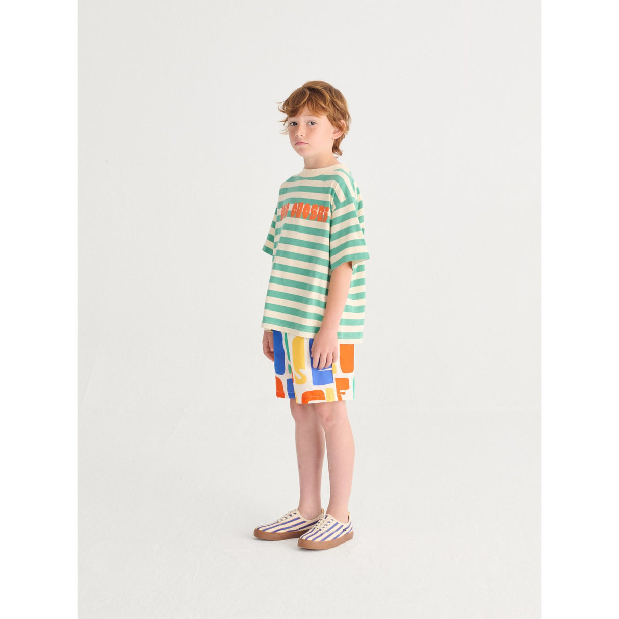 Bobo Choses Offwhite Bobo Choses Farge All Over Swim Board Shorts