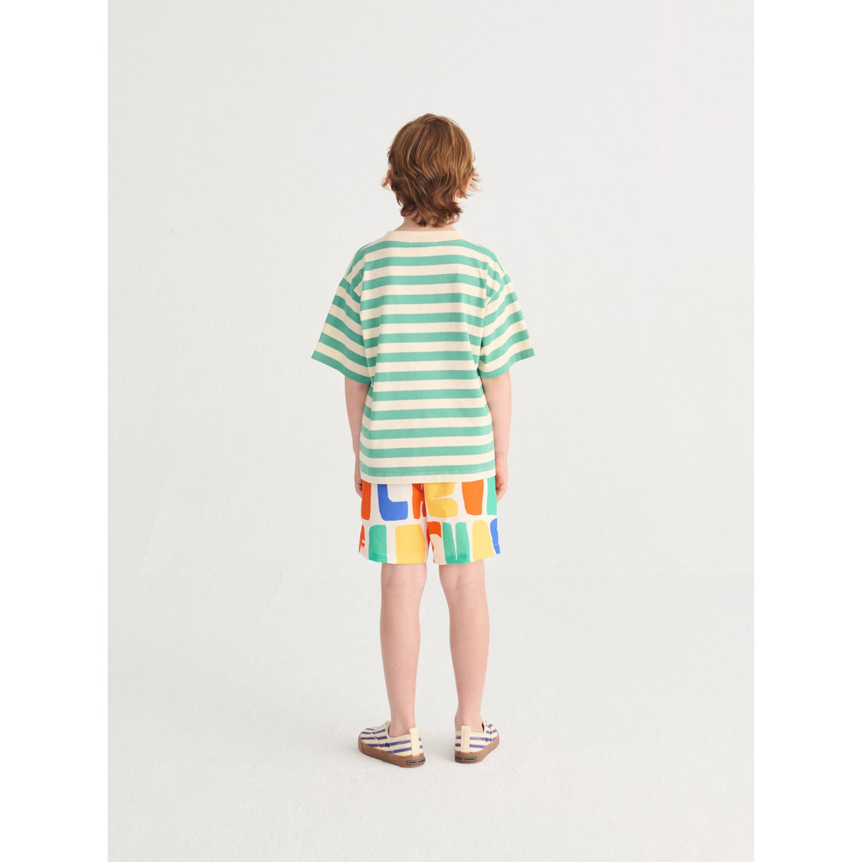 Bobo Choses Offwhite Bobo Choses Farge All Over Swim Board Shorts