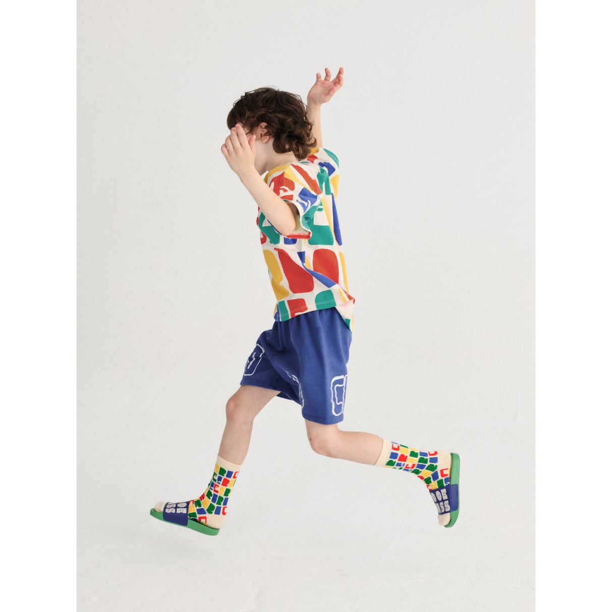Bobo Choses Offwhite Bobo Choses Farge All Over T-Shirt