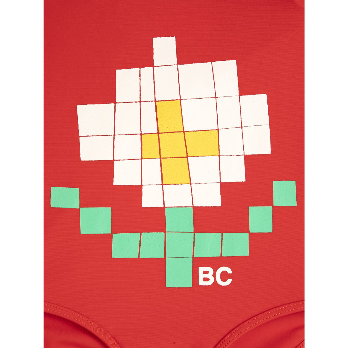 Bobo Choses Red Pixel Daisy Badedrakt