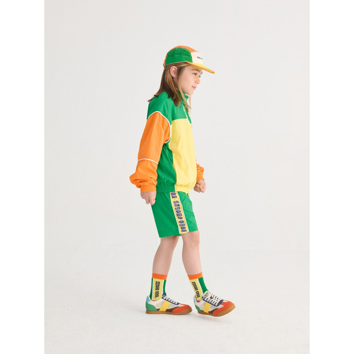 Bobo Choses Multicolor Square Bobo Choses Tracksuit Jakke