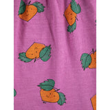 Bobo Choses Purple Tangerine All Over Ruffled Kjole