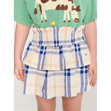 Bobo Choses Offwhite Fun Tartan Woven Skjørt