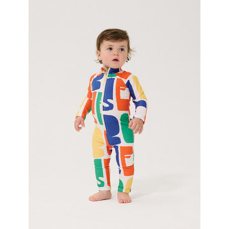 Bobo Choses Multicolor Bobo Choses Farge All Over Swim Overall