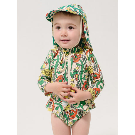 Bobo Choses Multicolor Farge Herbalist All Over Swim Overall