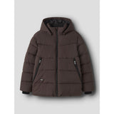 Name It Seal Brown Nkmmelvin Puffer Jakke