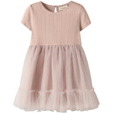 Lil'Atelier Peach Whip Nmffanella Ss Tyll Kjole Lil