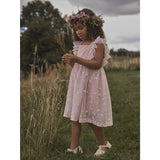 Lil'Atelier Peach Whip Nmffeya Sl Tyll Kjole Lil