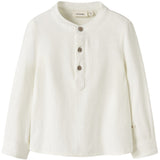 Lil'Atelier Coconut Milk Nmmfreddie Ls Loose Skjorte Lil