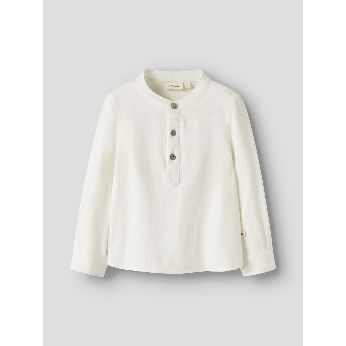 Lil'Atelier Coconut Milk Nmmfreddie Ls Loose Skjorte Lil