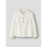 Lil'Atelier Coconut Milk Nmmfreddie Ls Loose Skjorte Lil