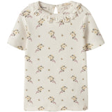 Lil'Atelier Coconut Milk Flower Nmfgayo Ser Ss Slim Topp Lil