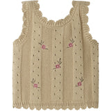 Lil'Atelier Mojave Desert Nmfhalyn Stropp Strikk Topp Lil