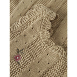 Lil'Atelier Mojave Desert Nmfhalyn Stropp Strikk Topp Lil