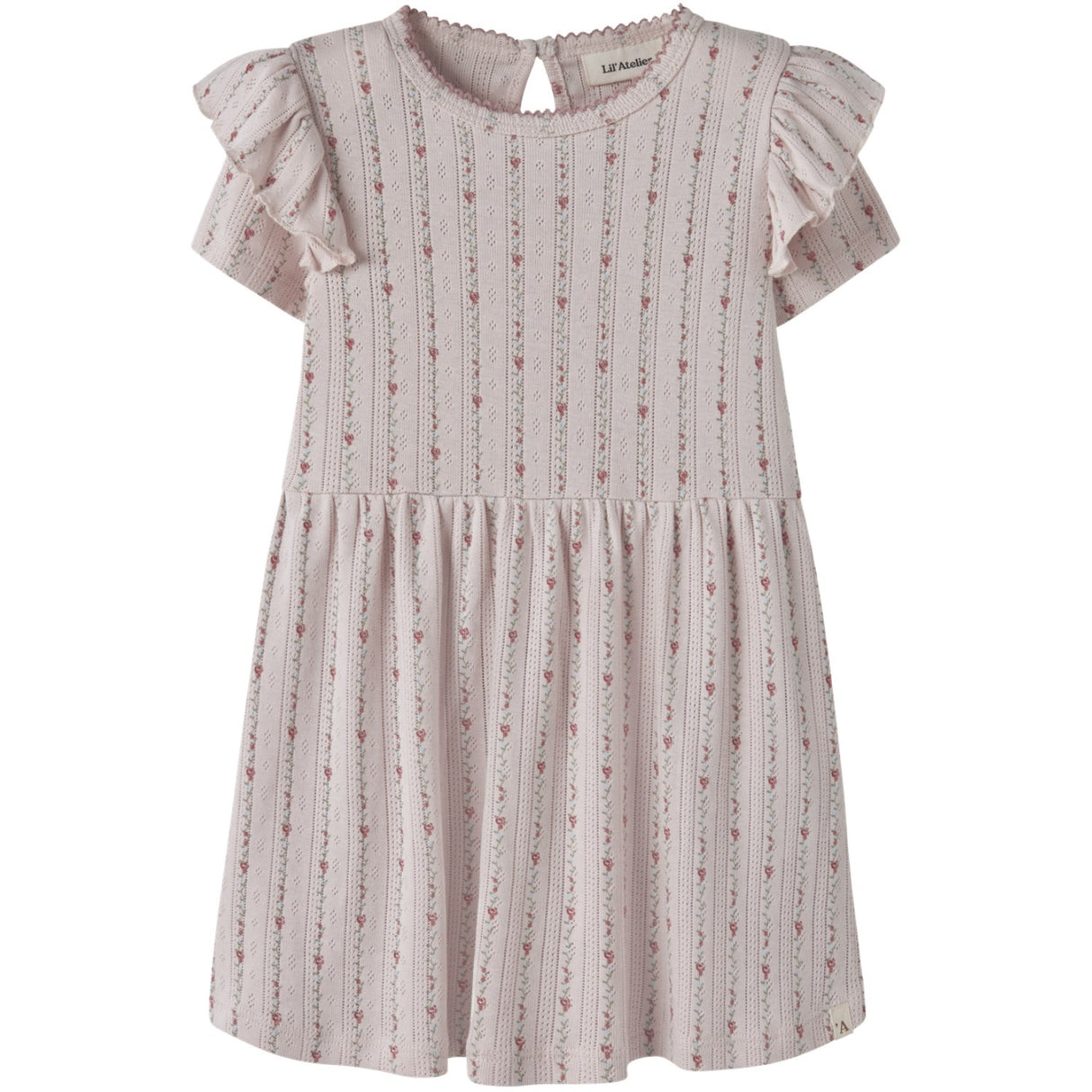 Lil'Atelier Morganite Flower Nmfrachello Duna Ss Kjole Lil