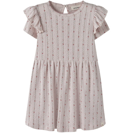 Lil'Atelier Morganite Flower Nmfrachello Duna Ss Kjole Lil