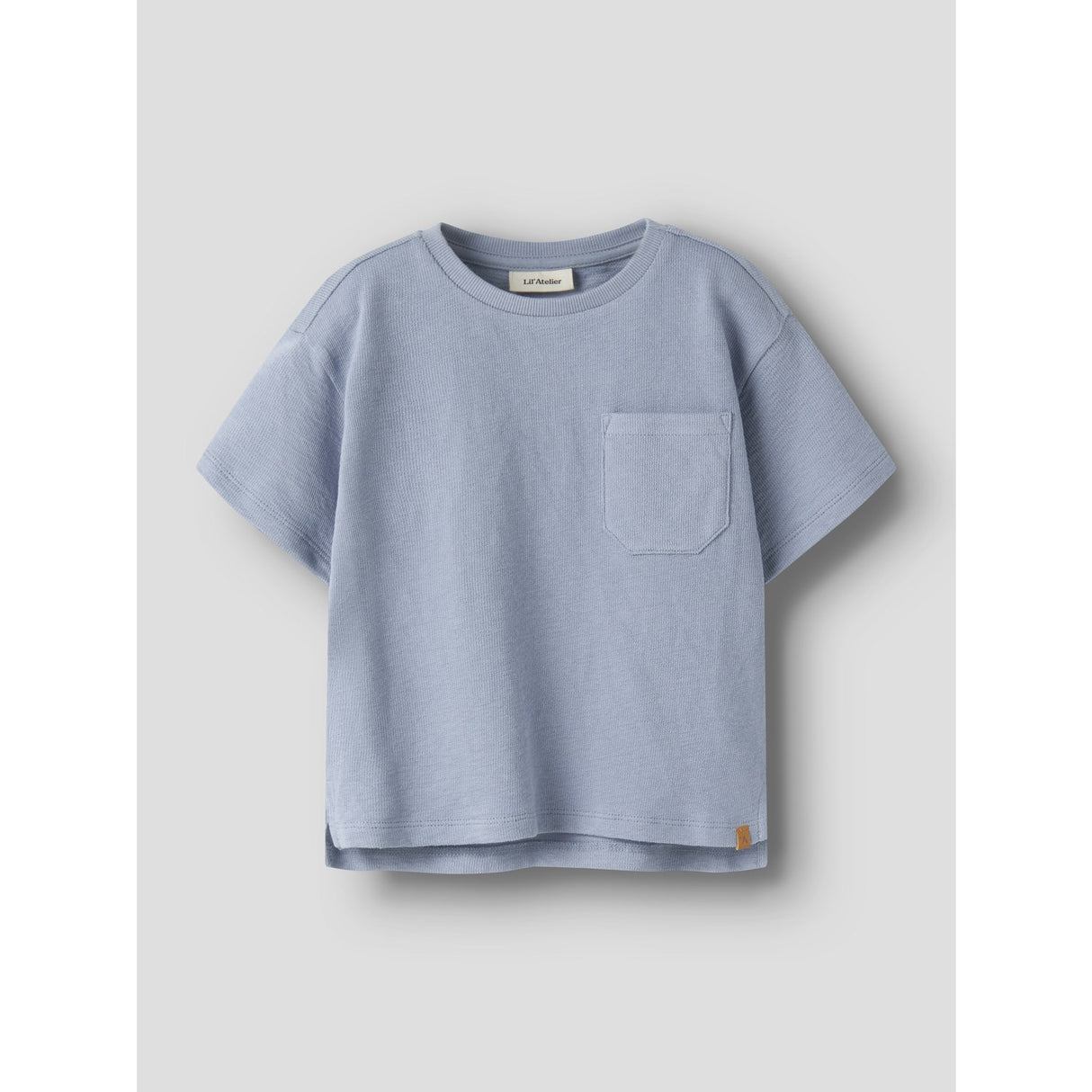 Lil'Atelier Dusty Blue Nmmdias Lop Ss Loose Sweat Lil