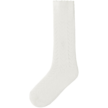 Lil'Atelier Coconut Milk Nmfherda Knee Strømper Lil