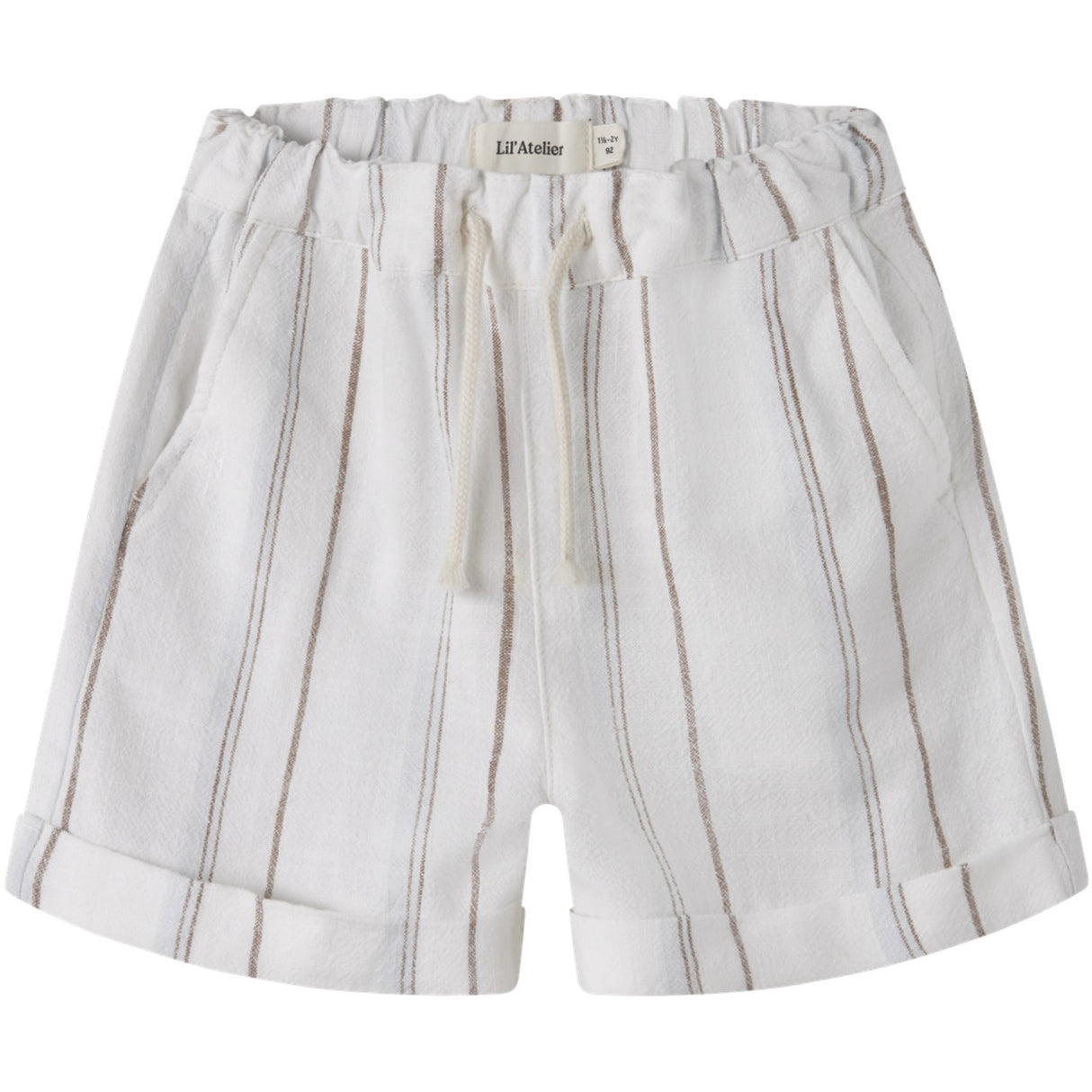 Lil'Atelier Coconut Milk Nmmjeran Loose Shorts Lil
