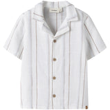 Lil'Atelier Coconut Milk Nmmjeran Ss Loose Skjorte Lil