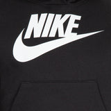 NIKE Black Club Fleece High Low Hettegenser