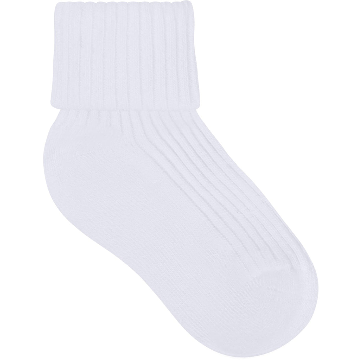 Minymo Light Grey Melange Baby 2X2 Rib Strømpe 3-Pakning
