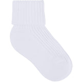 Minymo Light Grey Melange Baby 2X2 Rib Strømpe 3-Pakning