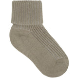 Minymo Willam Gray Baby 2X2 Rib Strømpe 3-Pakning