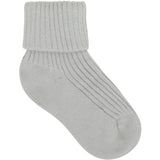 Minymo Willam Gray Baby 2X2 Rib Strømpe 3-Pakning